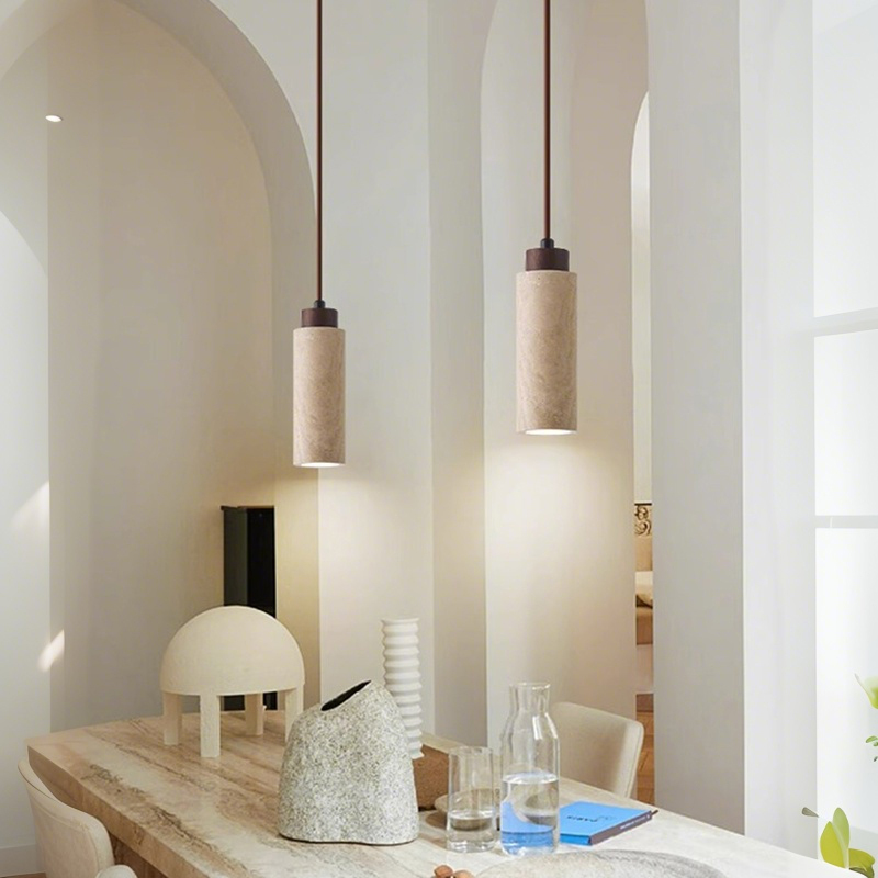 ペンダントライト 北欧 ダイニング 木 黄洞石 おしゃれ 1灯 口金E26 LED対応 モダン シンプル デザイン 照明 天井照明 シェードランプ ライト 玄関 リビング 寝室 洗面所 居間用 キッチン 簡単取付 引掛けシーリング おしゃれ ダクトレール