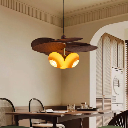 ペンダントライト おしゃれ レトロ 3灯 木 吊下げ灯 天井照明 間接照明 北欧 LED電球 洋風 キッチン 照明器具 トイレ 階段 引掛シーリング ダクトレール 電気 モダン シンプル かわいい リビング ダイニング インテリア照明 食卓 和室 癒やし 省エネ