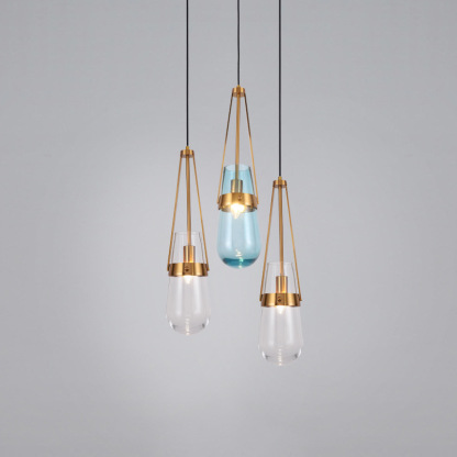 Aladdinlight ペンダントライト　おしゃれ　ガラス　吊り下げ照明　ダイニング　寝室