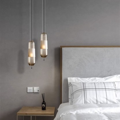 Aladdinlight ペンダントライト　ガラス　吊り下げ照明　ダイニング