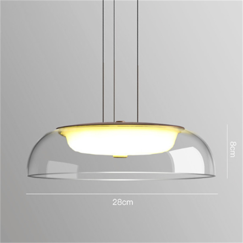 Aladdinlightペンダントライト　ガラス　吊り下げ照明　ダイニング  キッチン   バーカウンター    ベッドサイド