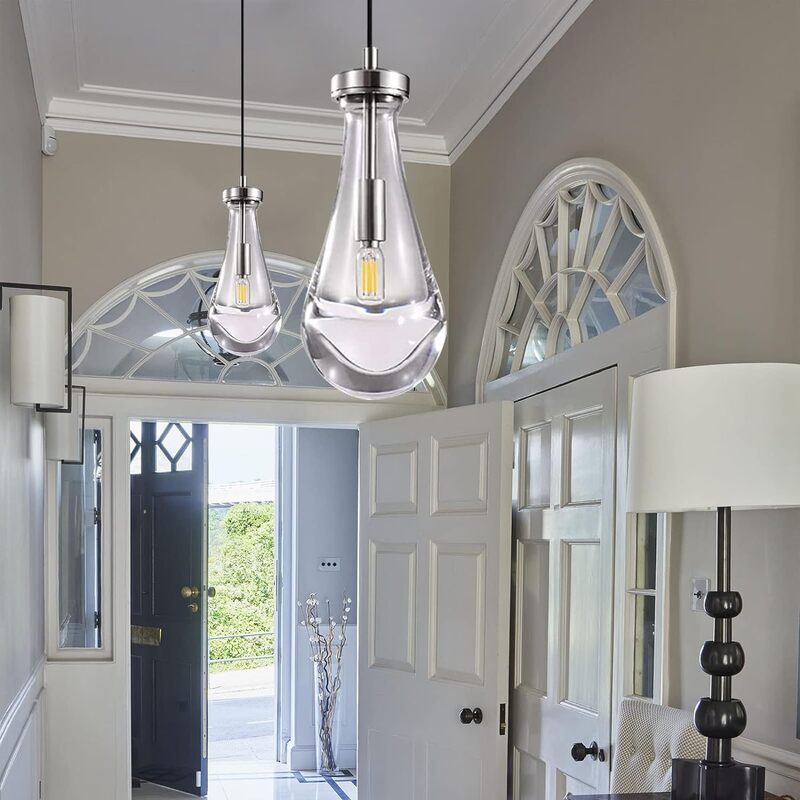 Aladdinlight ペンダントライト　ガラス　吊り下げ照明　ダイニング ３色