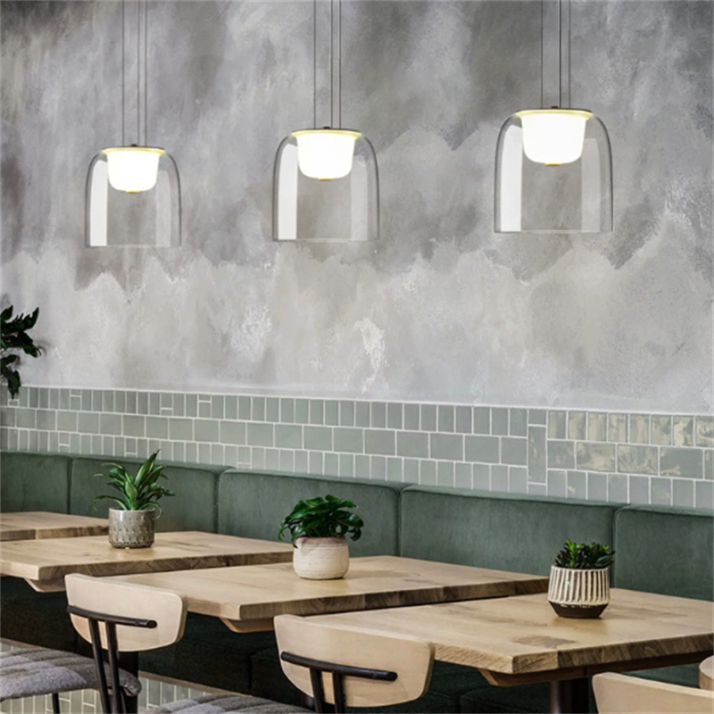 Aladdinlightペンダントライト　ガラス　吊り下げ照明　ダイニング  キッチン   バーカウンター    ベッドサイド