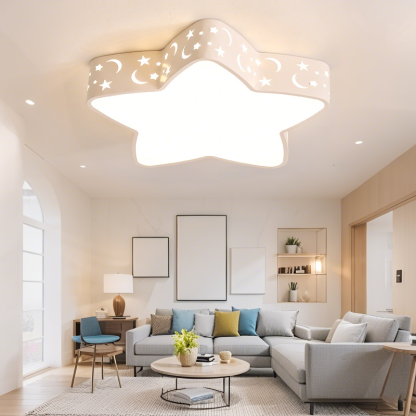 LED シーリングライト 6畳 8畳 10畳 星 月 調光調色 リモコン付き 子供部屋 常夜灯 引掛け対応 工事不要 照明器具 照明 電気 シンプル 可愛い 室内照明 台所 キッチン 幼稚園 学校 子供用 寝室 リビング ダイニング ベッドルーム