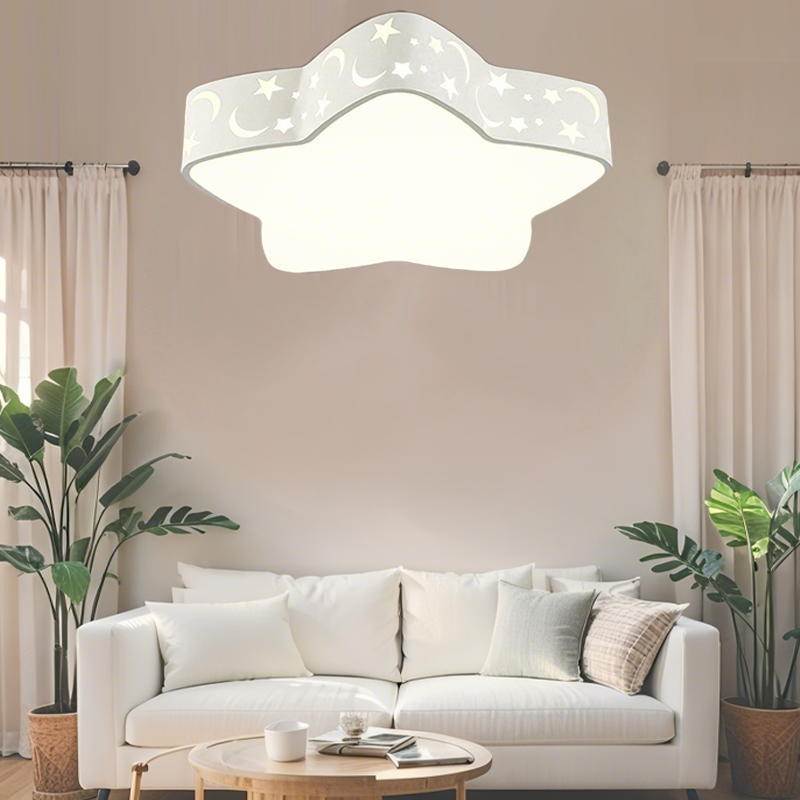 LED シーリングライト 6畳 8畳 10畳 星 月 調光調色 リモコン付き 子供部屋 常夜灯 引掛け対応 工事不要 照明器具 照明 電気 シンプル 可愛い 室内照明 台所 キッチン 幼稚園 学校 子供用 寝室 リビング ダイニング ベッドルーム