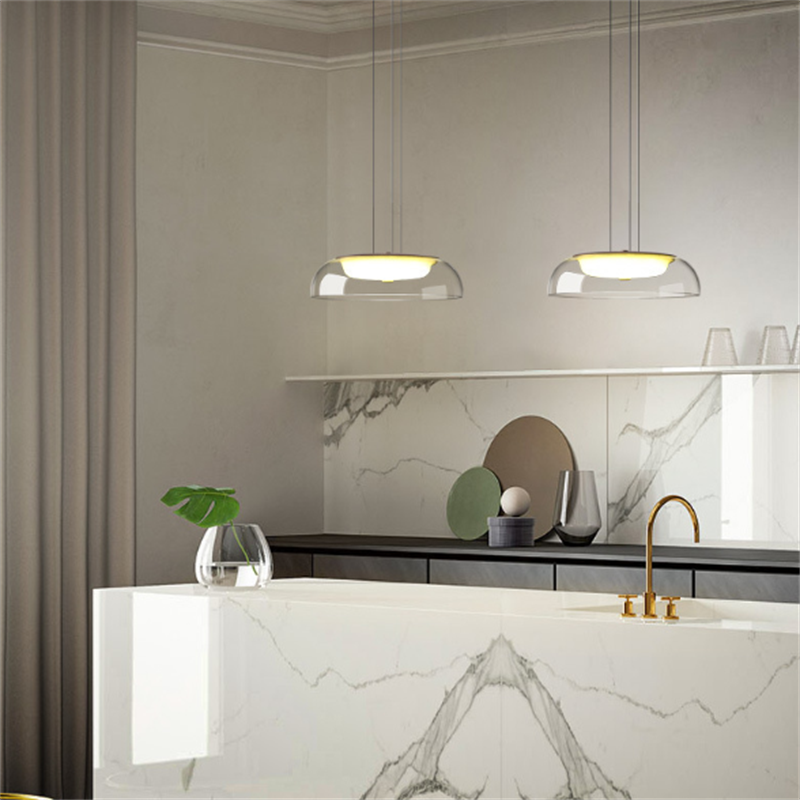 Aladdinlightペンダントライト　ガラス　吊り下げ照明　ダイニング  キッチン   バーカウンター    ベッドサイド