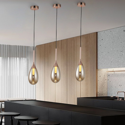 Aladdinlight ペンダントライト　おしゃれ　ガラス　吊り下げ照明　ダイニング　寝室