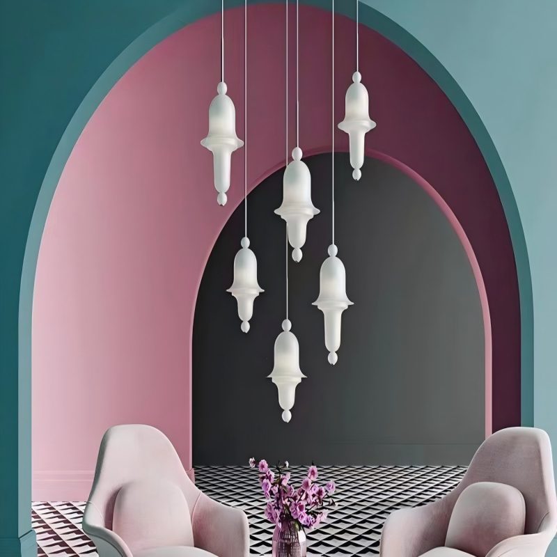 Aladdinlight ペンダントライト　おしゃれ　ガラス　吊り下げ照明　ダイニング　寝室