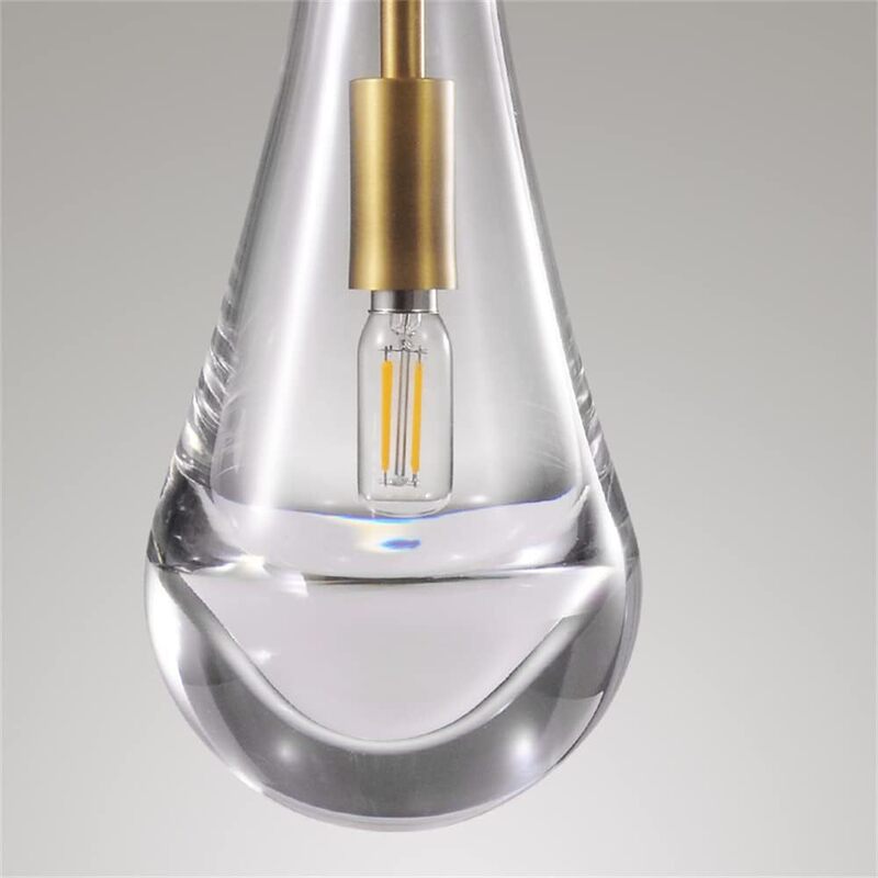 Aladdinlight ペンダントライト　ガラス　吊り下げ照明　ダイニング ３色