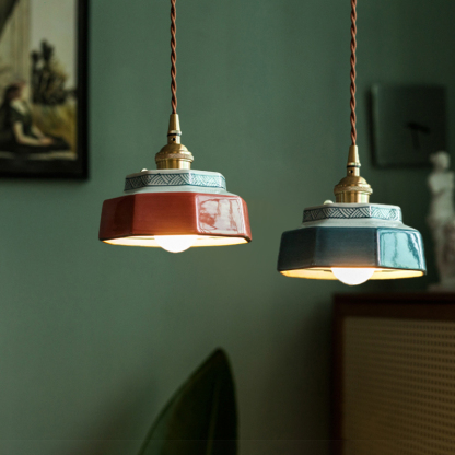 ペンダントライト 北欧 ダイニング 磁器 陶器 アイアン 金属 おしゃれ 1灯 口金E26 LED対応 モダン シンプル 照明 天井照明 シェードランプ 玄関 リビング 寝室 洗面所 居間用 キッチン 簡単取付 引掛けシーリング おしゃれ ダクトレール