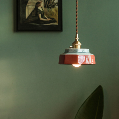 ペンダントライト 北欧 ダイニング 磁器 陶器 アイアン 金属 おしゃれ 1灯 口金E26 LED対応 モダン シンプル 照明 天井照明 シェードランプ 玄関 リビング 寝室 洗面所 居間用 キッチン 簡単取付 引掛けシーリング おしゃれ ダクトレール