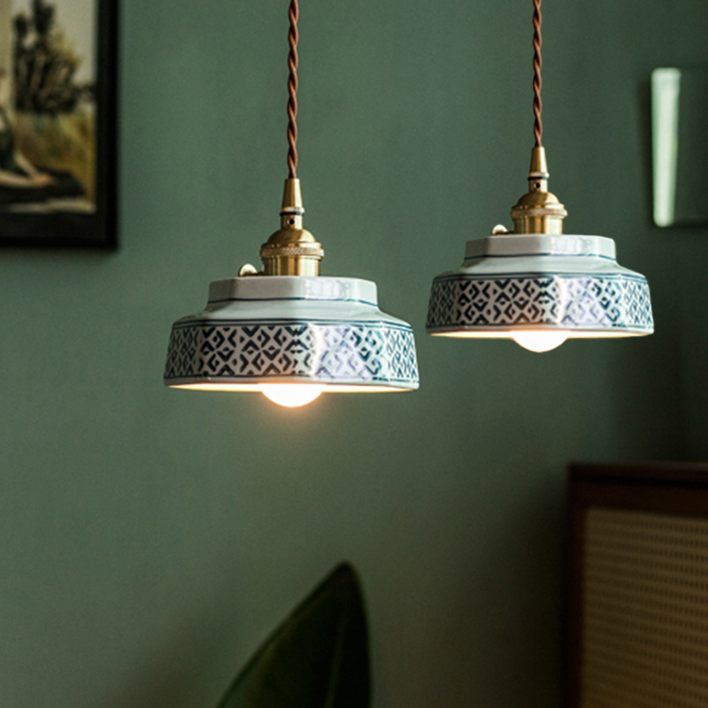 ペンダントライト 北欧 ダイニング 磁器 陶器 アイアン 金属 おしゃれ 1灯 口金E26 LED対応 モダン シンプル 照明 天井照明 シェードランプ 玄関 リビング 寝室 洗面所 居間用 キッチン 簡単取付 引掛けシーリング おしゃれ ダクトレール