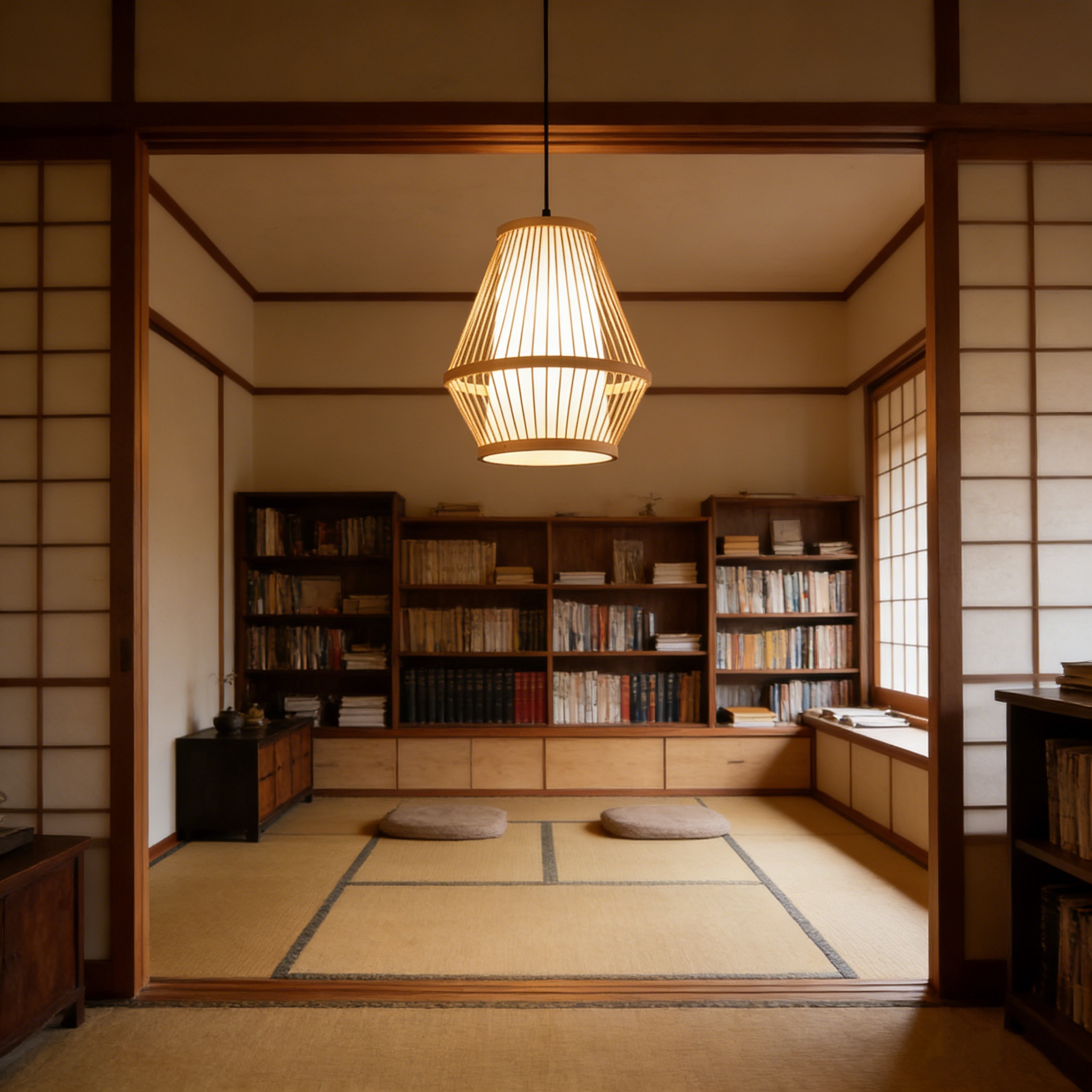 竹編み 和風 和室 アジアン ペンダントライト レトロ 天井照明 LED対応 3タイプ 天然素材