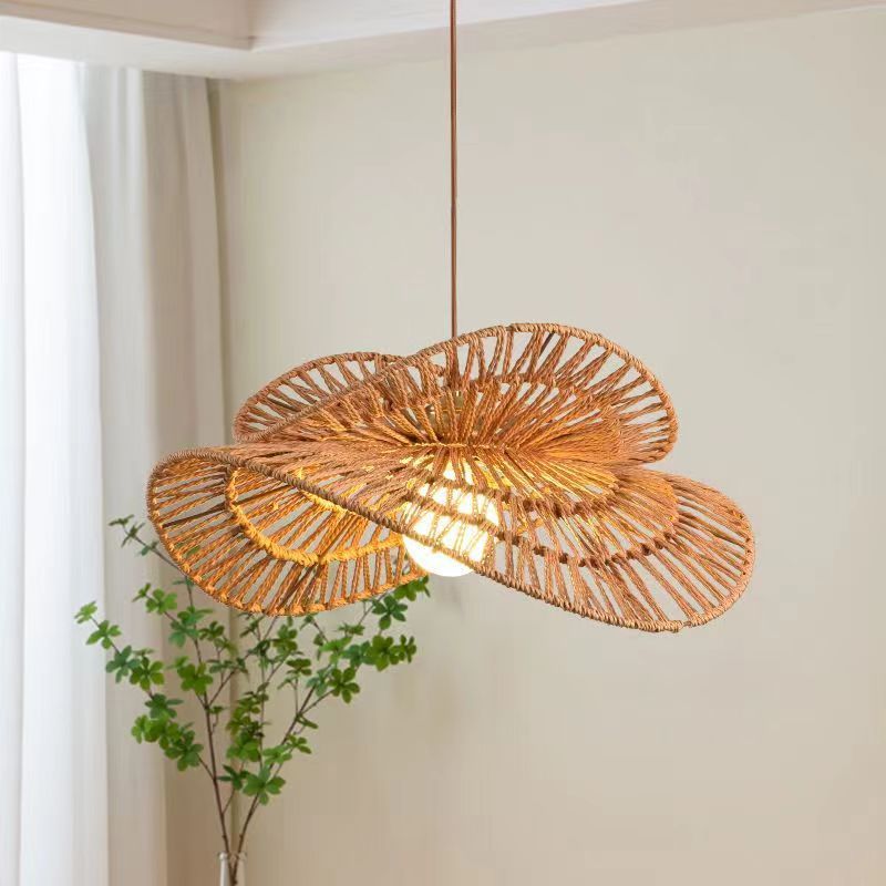 ペンダントライト ダイニング おしゃれ E26 LED 和風 麻縄 インテリア照明 北欧 ヴィンテージ カフェ キッチン レトロ 廊下 おしゃれ 和風 レトロ モダン 和モダン