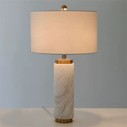 Crystal Hotel テーブルライト おしゃれ 天然大理石 マーブル ガラス ベッドライト 寝室 LED対応 間接照明 ホテル インテリア