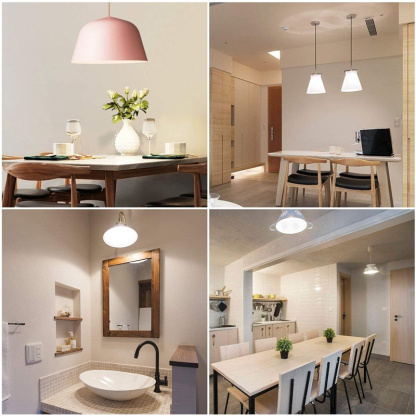 Aladdinlight LED電球 6個セット 電球色 E26口金 60W形相当 広配光タイプ 8.5W 806lm 3000K