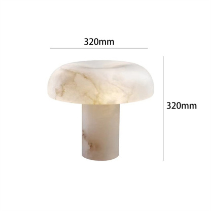 テーブルライト おしゃれ 天然大理石 マーブル ベッドライト 寝室 G9*3 LED対応 間接照明 ホテル インテリア