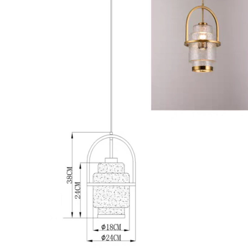 Aladdinlight ペンダントライト ガラス ダイニング キッチン 店舗 E26