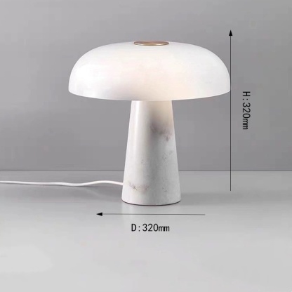 Crystal Hotel テーブルライト おしゃれ 天然大理石 マーブル ガラス ベッドライト 寝室 LED対応 間接照明 ホテル インテリア