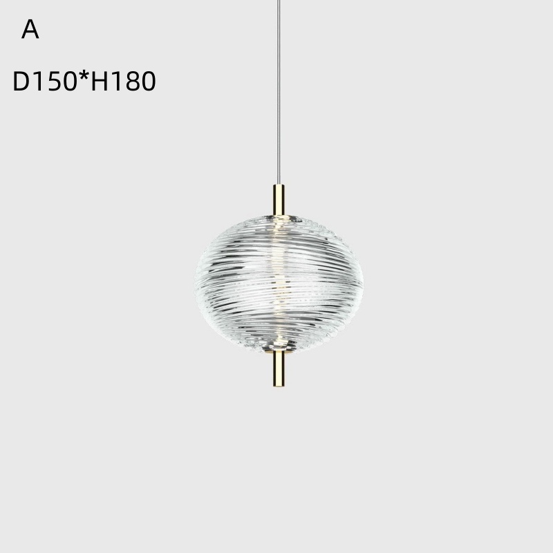 ペンダントライト ガラス ダイニング クリア LED光源内蔵