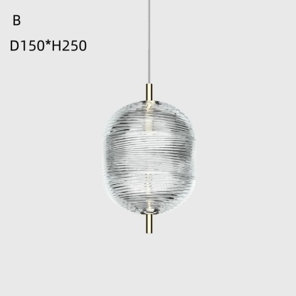 Crystal Hotel ペンダントライト ガラス ダイニング おしゃれ LED光源内蔵