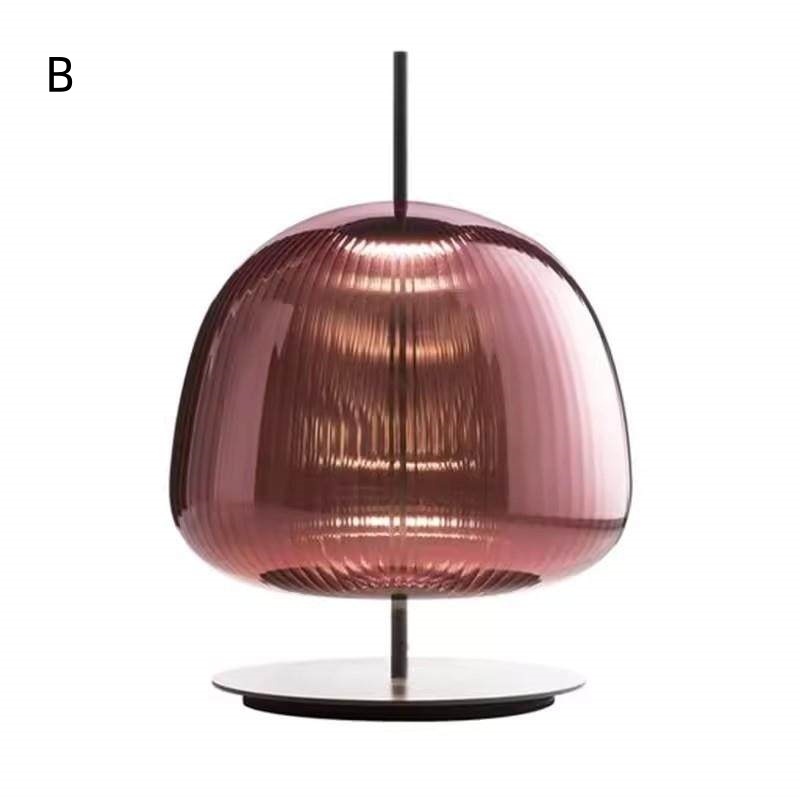 Crystal Hotel テーブルライト おしゃれ ガラス アイアン ベッドライト 寝室 LED対応 間接照明 ホテル インテリア