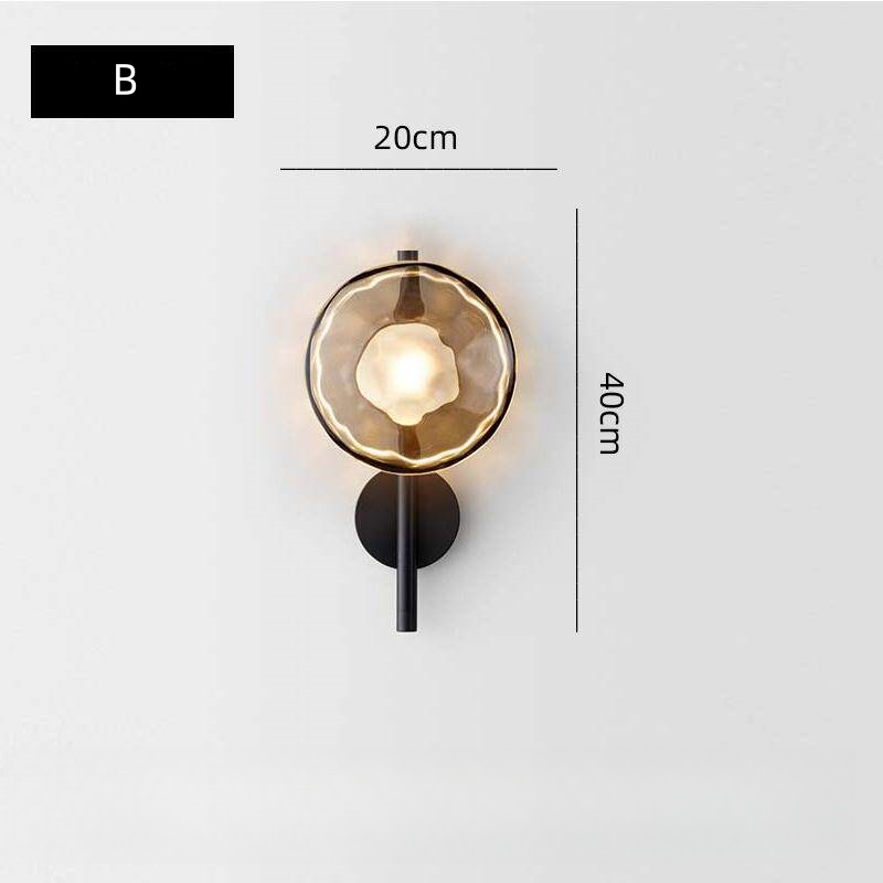 Crystal Hotel ウォールライト ブラケットライト ガラス インテリア アイアン おしゃれ LED光源内蔵 電球色