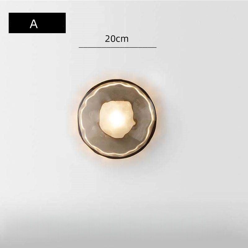 Crystal Hotel ウォールライト ブラケットライト ガラス インテリア アイアン おしゃれ LED光源内蔵 電球色