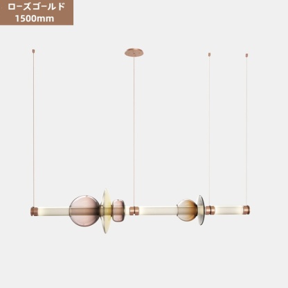 Crystal Hotel ペンダントライト ガラス ダイニング おしゃれ LED光源内蔵