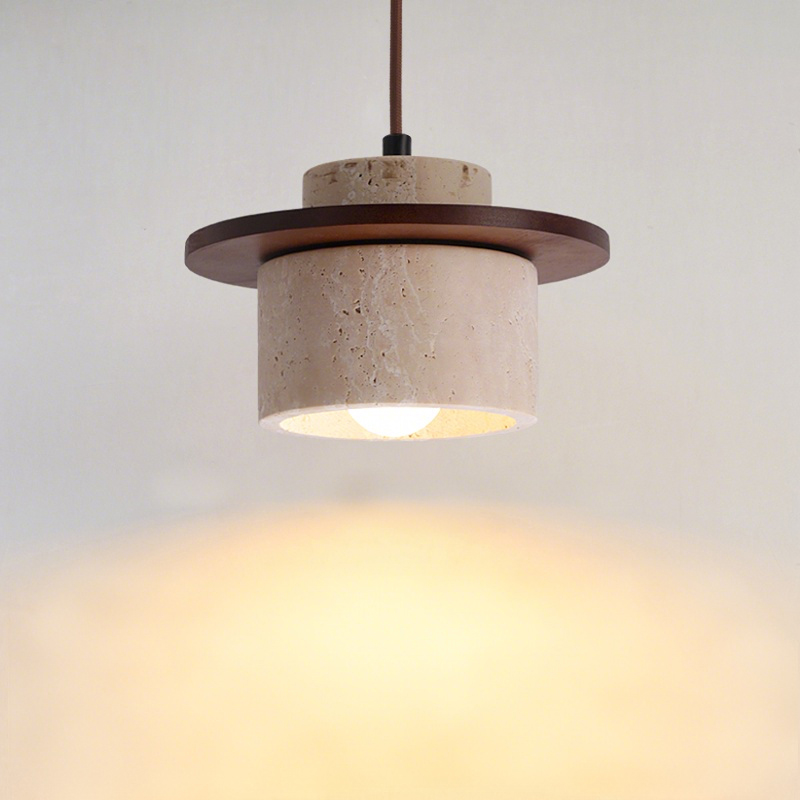 ペンダントライト 北欧 ダイニング 木 黄洞石 おしゃれ 1灯 口金E26 LED対応 モダン シンプル デザイン 照明 天井照明 シェードランプ ライト 玄関 リビング 寝室 洗面所 居間用 キッチン 簡単取付 引掛けシーリング おしゃれ ダクトレール