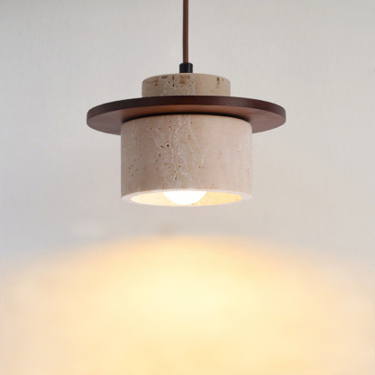 ペンダントライト 北欧 ダイニング 木 黄洞石 おしゃれ 1灯 口金E26 LED対応 モダン シンプル デザイン 照明 天井照明 シェードランプ ライト 玄関 リビング 寝室 洗面所 居間用 キッチン 簡単取付 引掛けシーリング おしゃれ ダクトレール