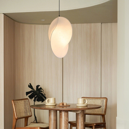 ペンダントライト ダイニング E26 LED 和風 人工生糸 インテリア照明 北欧 ヴィンテージ カフェ キッチン レトロ 廊下 おしゃれ 和風 レトロ モダン 和モダン 月