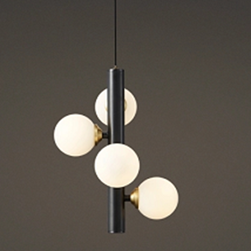 Aladdinlightシャンデリア、ガラスランプシェード、リビング、ダイニング、カフェ用