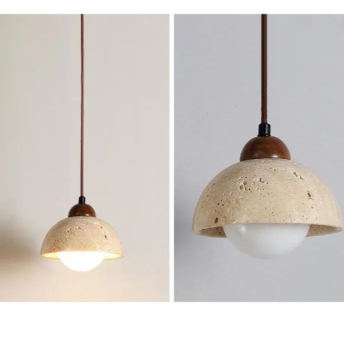 ペンダントライト 北欧 おしゃれ ダイニング 黄洞石 木 おしゃれ 1灯 口金E26 LED対応 モダン シンプル 照明 天井照明 シェードランプ 玄関 リビング 寝室 洗面所 居間用 キッチン 簡単取付 引掛けシーリング ダクトレール