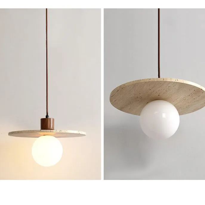 ペンダントライト 北欧 おしゃれ ダイニング 黄洞石 木 おしゃれ 1灯 口金E26 LED対応 モダン シンプル 照明 天井照明 シェードランプ 玄関 リビング 寝室 洗面所 居間用 キッチン 簡単取付 引掛けシーリング ダクトレール