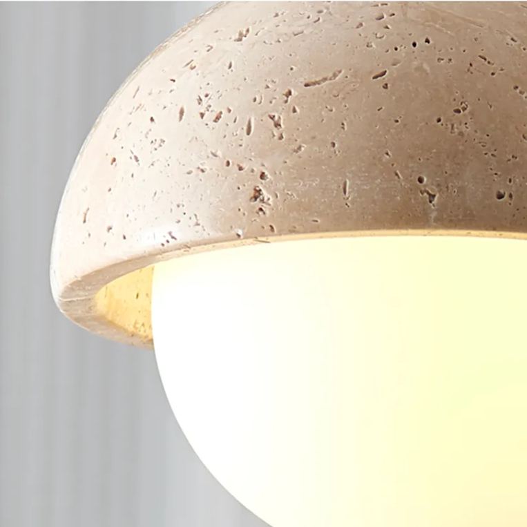 ペンダントライト 北欧 おしゃれ ダイニング 黄洞石 木 おしゃれ 1灯 口金E26 LED対応 モダン シンプル 照明 天井照明 シェードランプ 玄関 リビング 寝室 洗面所 居間用 キッチン 簡単取付 引掛けシーリング ダクトレール