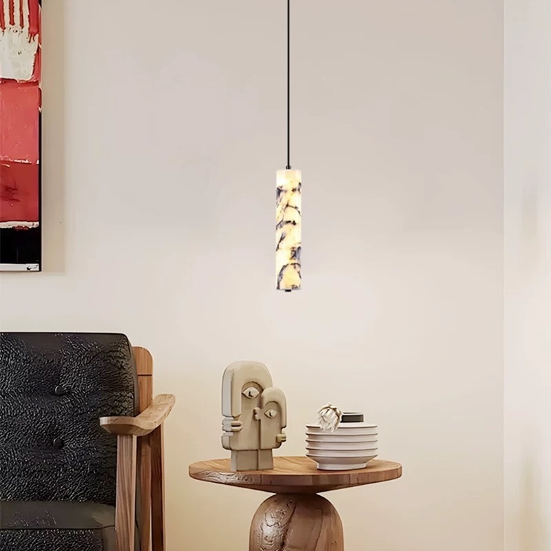 ペンダントライト 大理石 天然の石 ダイニング レトロで和モダンな吊り下げ照明