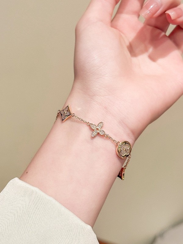 新中式竹節鑲鑽手鐲｜節節高寓意 高級質感百搭氣質手環