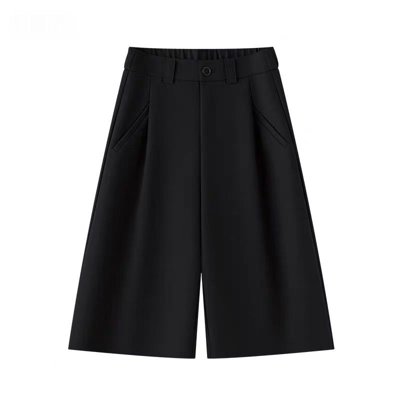 假兩件條紋拼接皮質背心｜韓系寬鬆外套