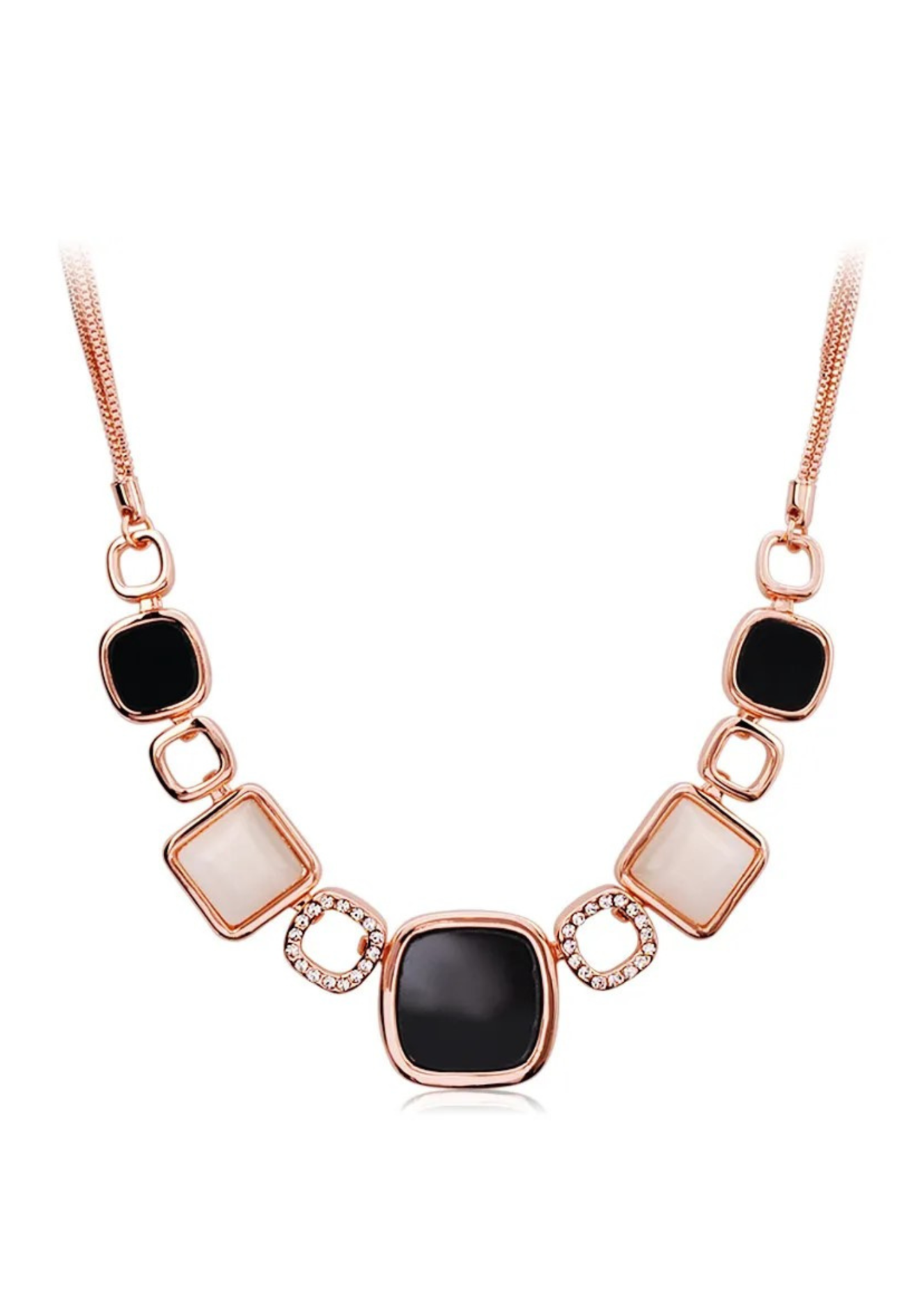 造型感金色毛衣鏈｜輕奢金色鎖骨鏈｜點綴秋冬穿搭的鎖骨項鍊