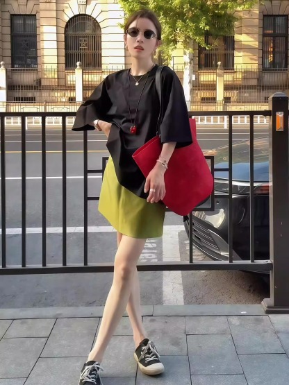 【預售】紅寶石托特包｜純手工拉菲草編織設計｜水桶包+大容量｜百搭度假慵懶風