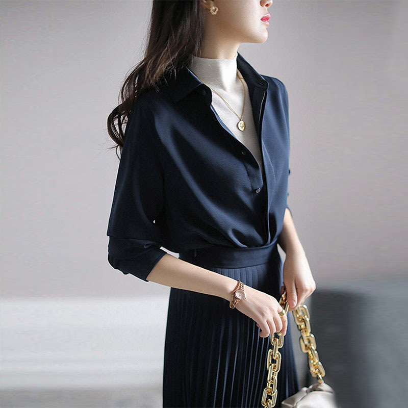 新款高定輕奢連衣裙 ol職業女裝 氣質女神范秋裝 御姐成熟風