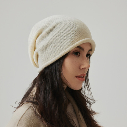 質感羊毛堆堆帽｜秋冬百搭針織帽