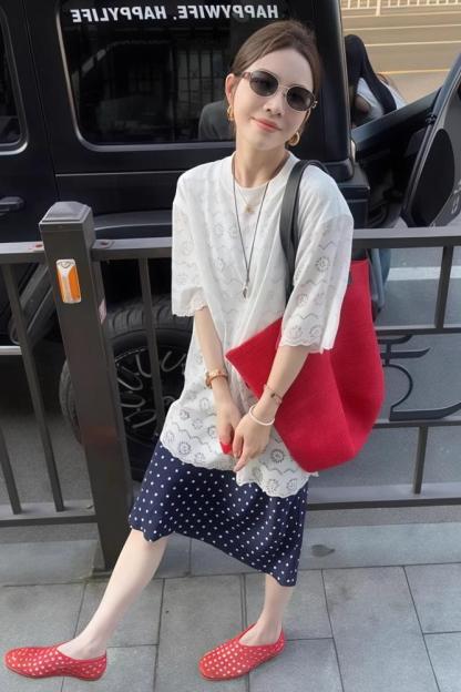 【預售】紅寶石托特包｜純手工拉菲草編織設計｜水桶包+大容量｜百搭度假慵懶風