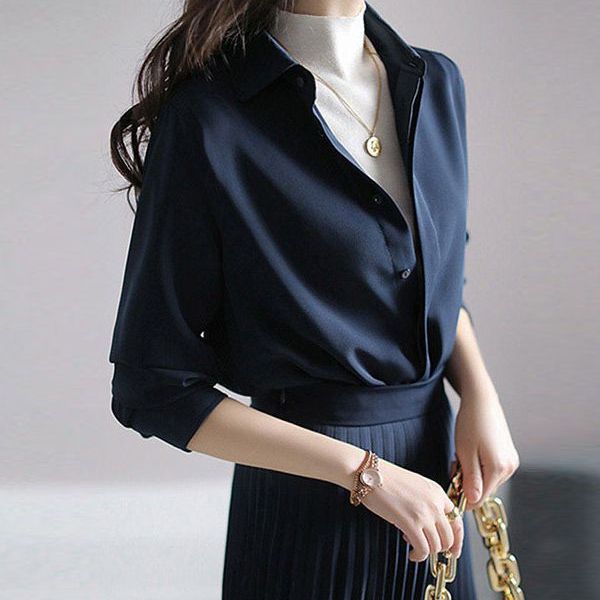 新款高定輕奢連衣裙 ol職業女裝 氣質女神范秋裝 御姐成熟風