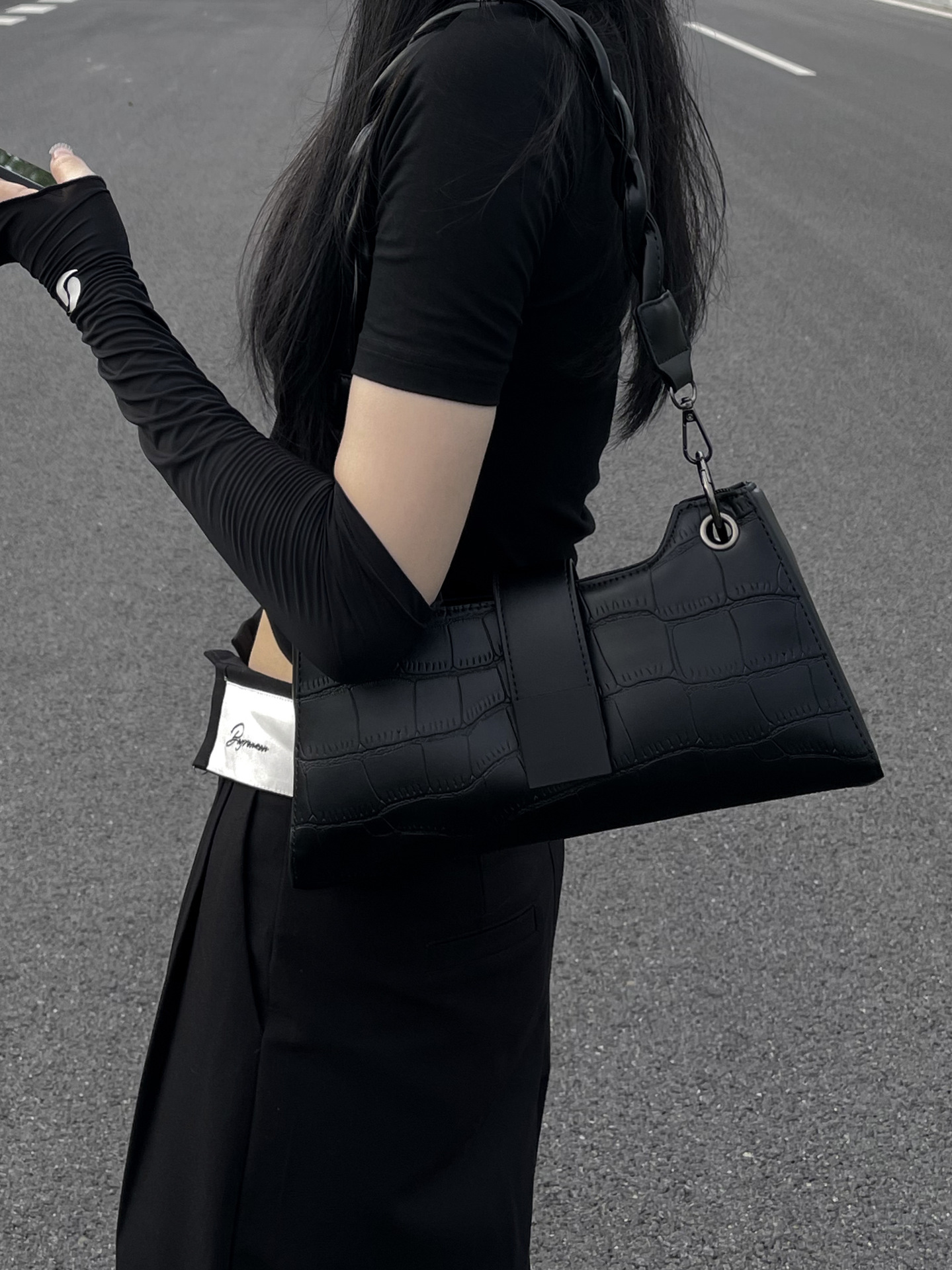 「現貨」復古腋下包 小眾設計 單肩包 法棍包