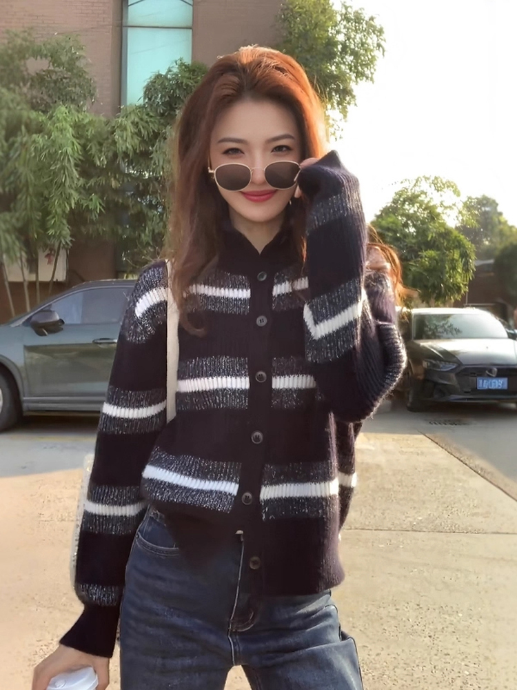 節日氛圍感單品｜紅色費爾島提花針織外套｜可內搭可外穿｜秋冬復古毛衣