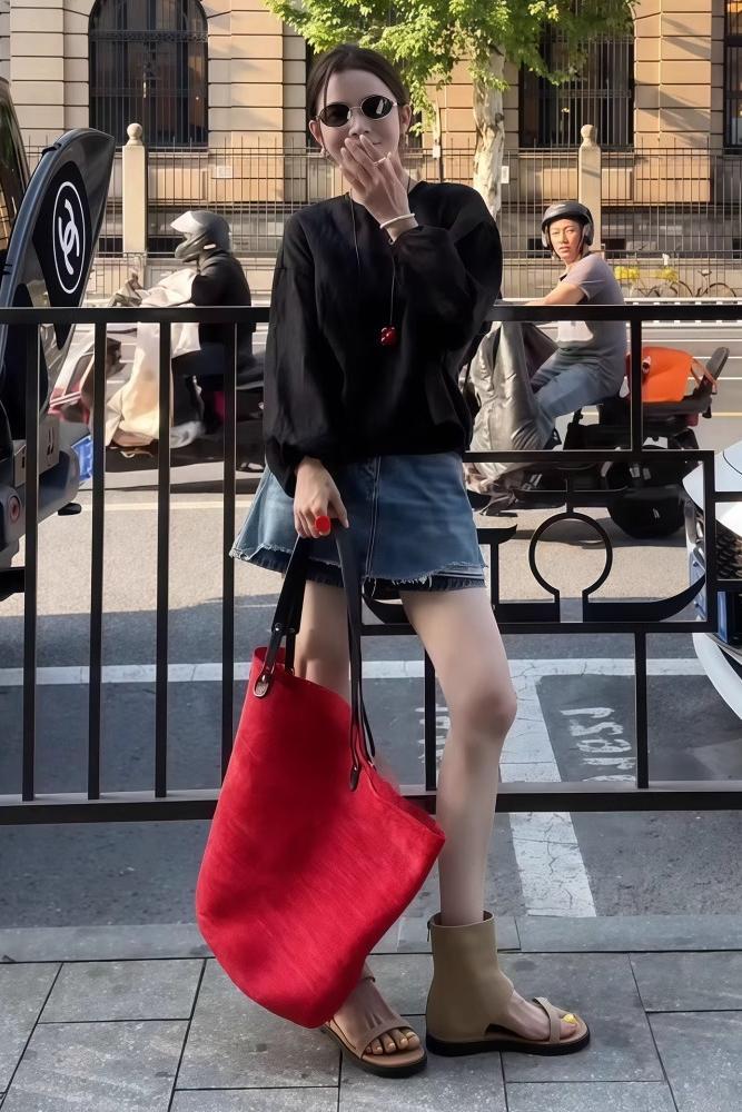 【預售】紅寶石托特包｜純手工拉菲草編織設計｜水桶包+大容量｜百搭度假慵懶風