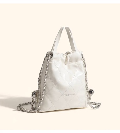 「現貨」小香風手提包 雙肩包 菱格鏈條包 經典款