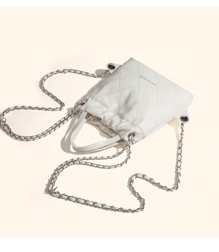 「現貨」小香風手提包 雙肩包 菱格鏈條包 經典款